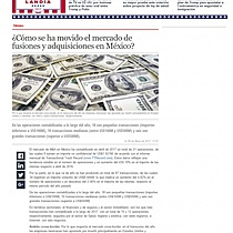 Cmo se ha movido el mercado de fusiones y adquisiciones en Mxico?